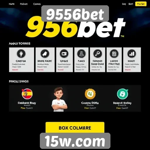 Avaliação das funcionalidades do site 9556bet
